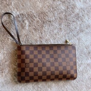 Louis Vuitton Brown Damier Ebene Pouch/Clutch